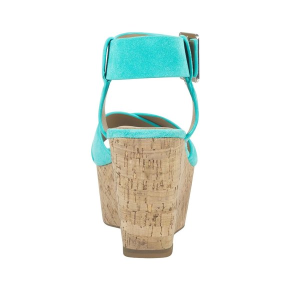 NEW Marc Fisher Cacie Wedge Sandals Size 8 - Picture 5 of 5